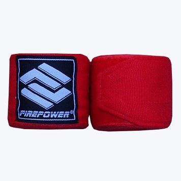 Бинты боксерские эластичные FirePower FPHW5 Красные 3м