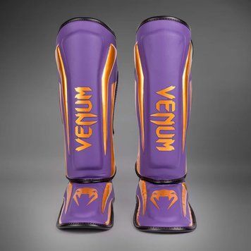 Захист гомілки Venum Elite Shin Guards Dark Purple, M