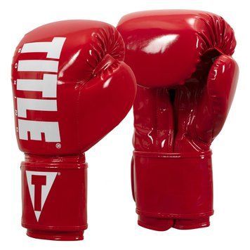 Боксерские перчатки Title Boxing Inferno Intensity Elastic Training Gloves Red White, 16 oz