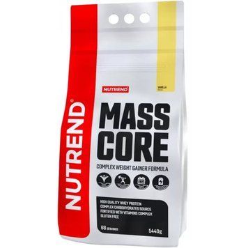 Гейнер Nutrend Mass Core - 5440 г - ваниль, Универсальный