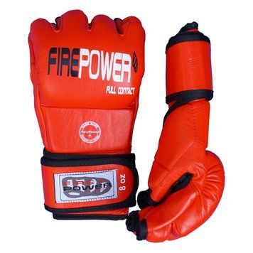 Рукавички ММА Firepower MG2 Червоні L-XL