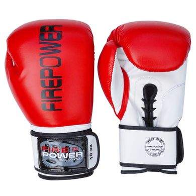 Боксерские перчатки Firepower FPBG10 Красные, 10oz, 10oz