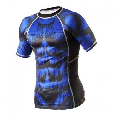 Рашгард Peresvit Beast Silver Force Rashguard Short Sleeve Blue, S