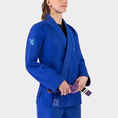 Жіноче кімоно для бразильського джиу-джитсу Hayabusa Core Ultra-Light (Штани RipStop) Синє F0