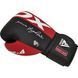 Боксерские перчатки RDX F4 Boxing Gloves Hook & Loop Red Black, 16 oz