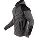 Худі Venum Laser Hoody Grey, Сірий-Чорний, XS