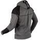 Худі Venum Laser Hoody Grey, Сірий-Чорний, XS
