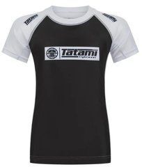 Детский рашгард с коротким рукавом Tatami IBJJF Rankrd Белый YS