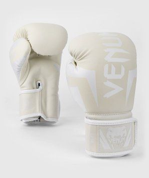 Боксерські рукавиці Venum Elite Boxing Gloves White Ivory, 8 oz