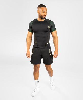 Рашгард Venum Fusion 2.0 Men&rsquo;s Rashguard Short Sleeves Black Yellow, S