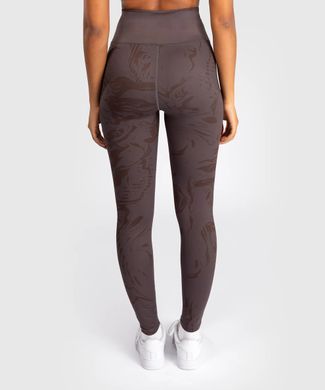 Жіночі легінси UFC Venum FIGHT WEEK 4.0 Women's Leggings Dark Brown, Коричневий, S
