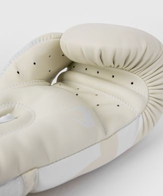 Боксерские перчатки Venum Elite Boxing Gloves White Ivory, 8 oz
