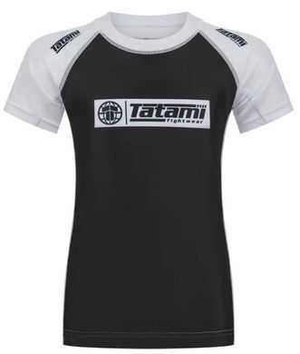 Детский рашгард с коротким рукавом Tatami IBJJF Rankrd Белый YS