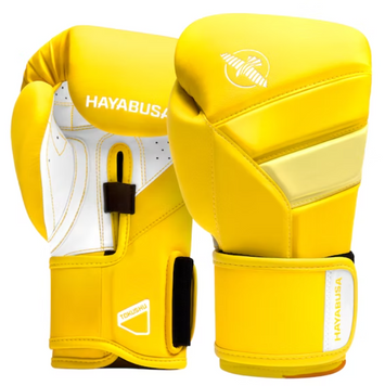 Боксерские перчатки Hayabusa T3 Neon Boxing Gloves Yellow, 12 oz