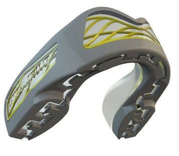 Капа Safejawz Nitro Series Сіра з салатовим