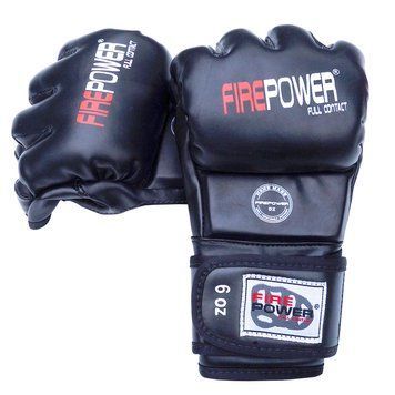 Рукавички ММА Firepower MGA3 Чорні L-XL