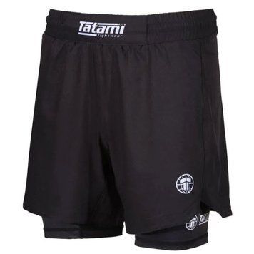 Шорти Tatami Dual Layer Grapling Чорні XS