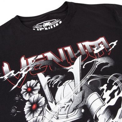 Футболка Venum Samurai Skull T-shirt Black, Чорний, S