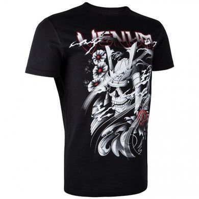 Футболка Venum Samurai Skull T-shirt Black, Чорний, S