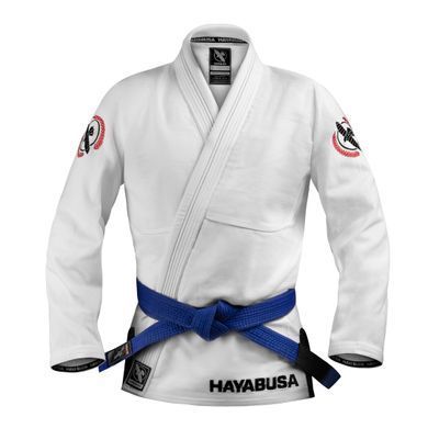 Кімоно для бразильського джиу-джитсу Hayabusa Valor Lightweight (Штани RipStop) Біле A2