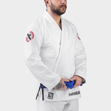 Кімоно для бразильського джиу-джитсу Hayabusa Valor Lightweight (Штани RipStop) Біле A2