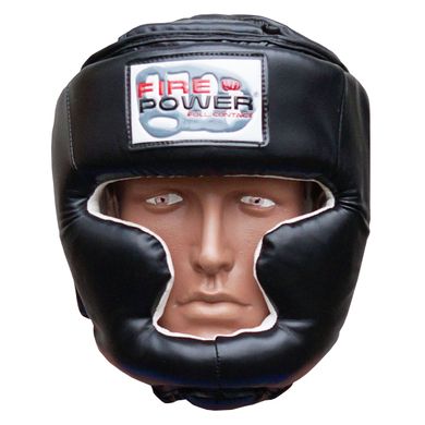 Шлем боксерский для тренировок Firepower FPHGA3 Черный, M, M