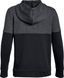 Дитяче худі Under Armour Double Knit Zip Boys Hoody Black, Чорний-Сірий, YXL