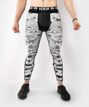 Компрессионные штаны Venum Defender Spats Urban Camo, Cерый, S