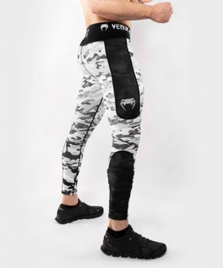 Компресійні штани Venum Defender Spats Urban Camo, Cірий, S
