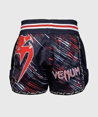 Тайські шорти Venum Giant Muay Thai Shorts Red, Чорний, S