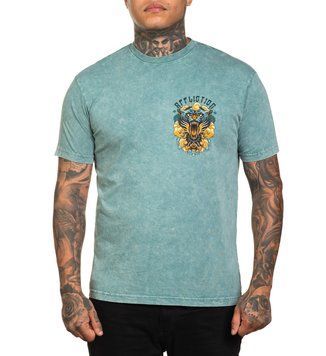 Футболка Affliciton Ancient Moon Tee Trellis Lava Wash, XL