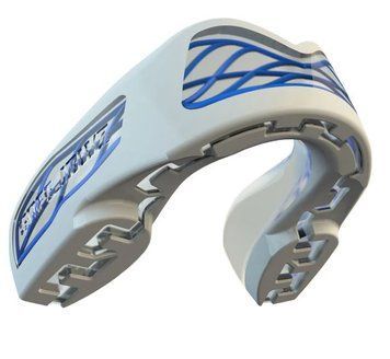 Капа Safejawz Nitro Series Біла з синім