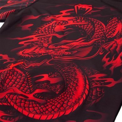 Рашгард Venum Dragons Flight Rashguard Long Sleeves Red, Червоний, XL