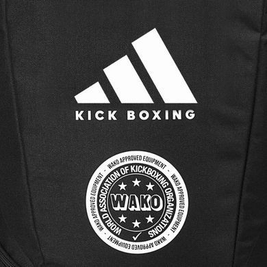 Рюкзак Adidas Kickboxing WAKO Backpack | чорно/білий | ADIACC090WAKO