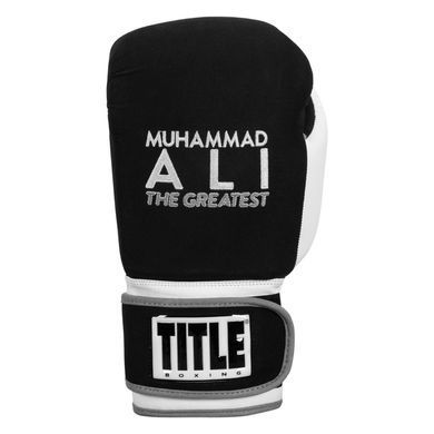 Снарядные перчатки Title Ali G.O.A.T. Bag Gloves Black, 16 oz