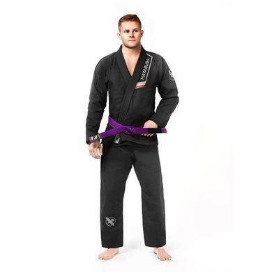 Кімоно для бразильського джиу-джитсу Hayabusa Ultra Lightweight Чорне A3