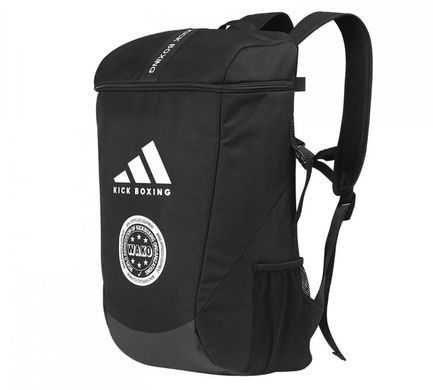 Рюкзак Adidas Kickboxing WAKO Backpack | чорно/білий | ADIACC090WAKO