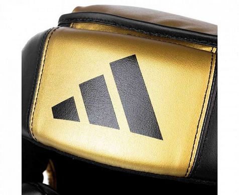 Боксерський шолом Adidas Speed Pro| чорно/золотий | adiSPD350HG