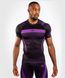 Рашгард с коротким рукавом Venum Nogi 3.0 Short Sleeves Rashguard Black Purple, XS
