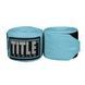Бинты боксерские эластичные TITLE Boxing Fight Back Semi-Elastic Голубые 4,5м