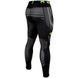 Компресійні штани Venum Technical 2.0 Spat Black Yellow, Чорний, L