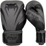 Боксерські рукавиці Venum Impact Boxing Gloves Black/Grey, 8 oz