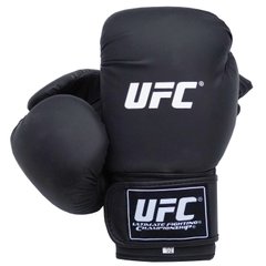 Боксерские перчатки UFC DX2 training Черные, 12oz, 12oz