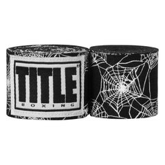 Бинти боксерські еластичні TITLE Boxing Print Mexican Stile Spider Web, 4,5м, 4,5м