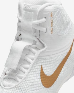 Борцовки Nike Tawa Wrestling Shoes White Metallic Gold, 34