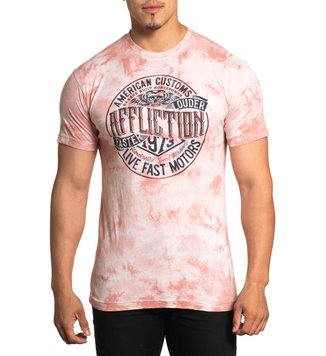 Футболка Affliction Refined A25381 Shortsleeve Tee, XL