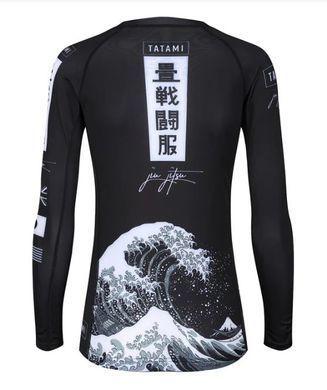 Жіночий рашгард з довгим рукавом Tatami Kanagawa Чорний XS