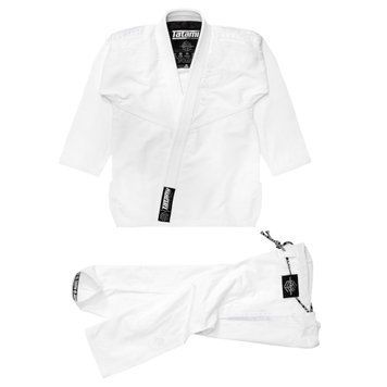 Кимоно для бразильского джиу-джитсу Tatami Estilo Black Label Белое с белым A0