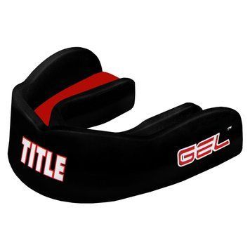 Капа TITLE Gel Max Channel Чорна з червоним