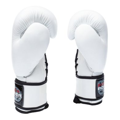 Боксерські рукавички Firepower FPBG10 Білі, 12oz, 12oz
